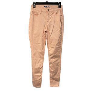 Old Navy Rockstar Super Skinny High-Rise size 2 pink pants with pockets
